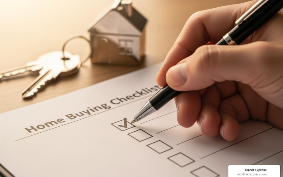buying a home checklist