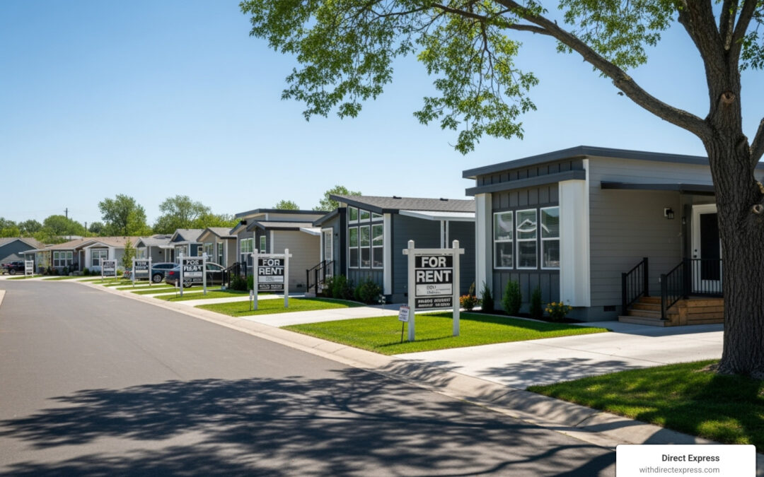 manufactured homes for rent