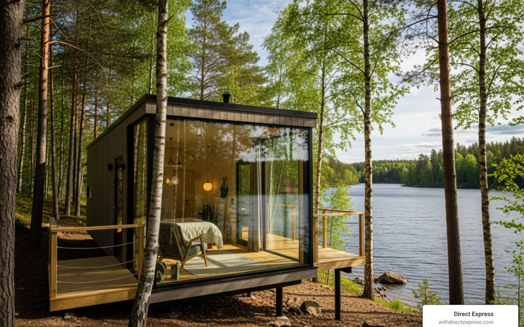 tiny cabin getaways near me